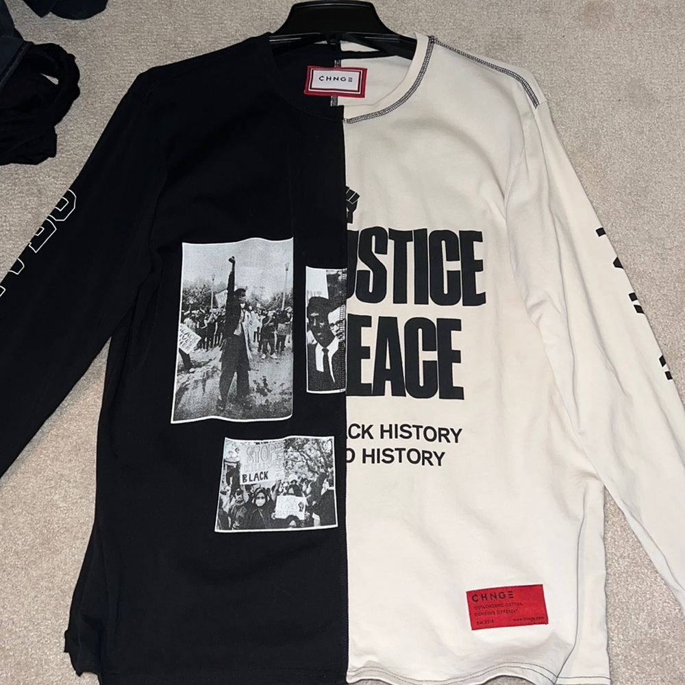 CHNGE BLM long sleeve shirt